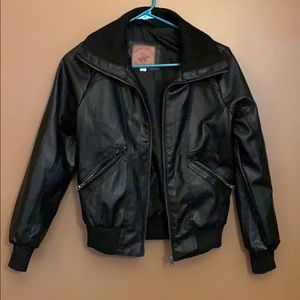 Black Bomber Jacket.